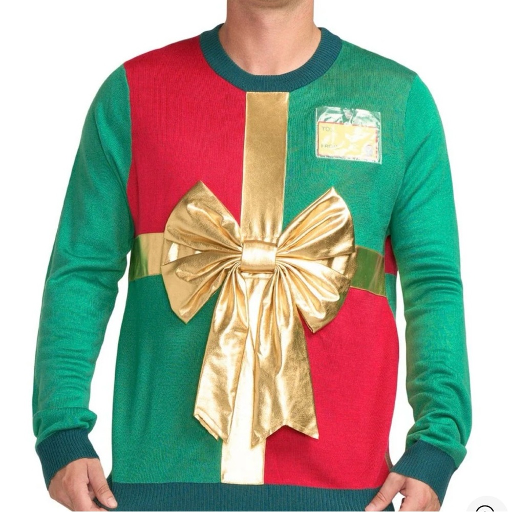 MEN'S CHRISTMAS PRESENT UGLY CHRISTMAS SWEATER
